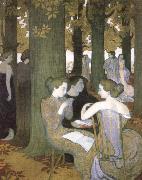 Maurice Denis The Muses or in the Park china oil painting reproduction